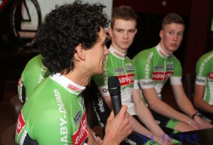 Nieuwkomer Malaya van Ruitenbeek aan het woord. (foto Theo van Sambeek)