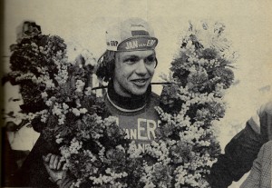 1974 Eindhoven Hans Koot winnaar amateur Omloop van Het Volk (foto in Wielersport van Bob Friedländer)