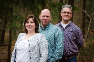 Het bestuur van Ricarflo: v.l.n.r.: Floor Cartens, Arjan van Dorst en Richard Dujardin.