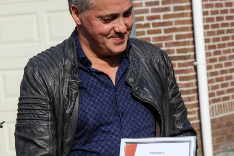 Zilveren Wiel voor Jan Maas